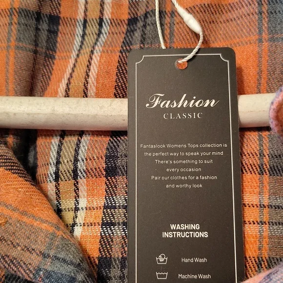 Feminine Shirt in Pink and Blue, pretty colors Great for Summer Camping. - Picture 3 of 3